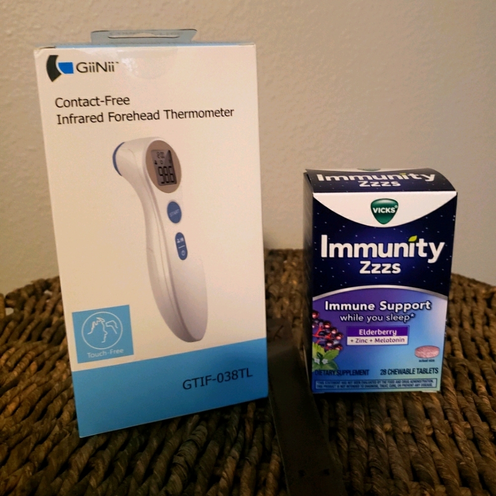 Infrared Forehead Thermometer & Immunity Zzzs Bund